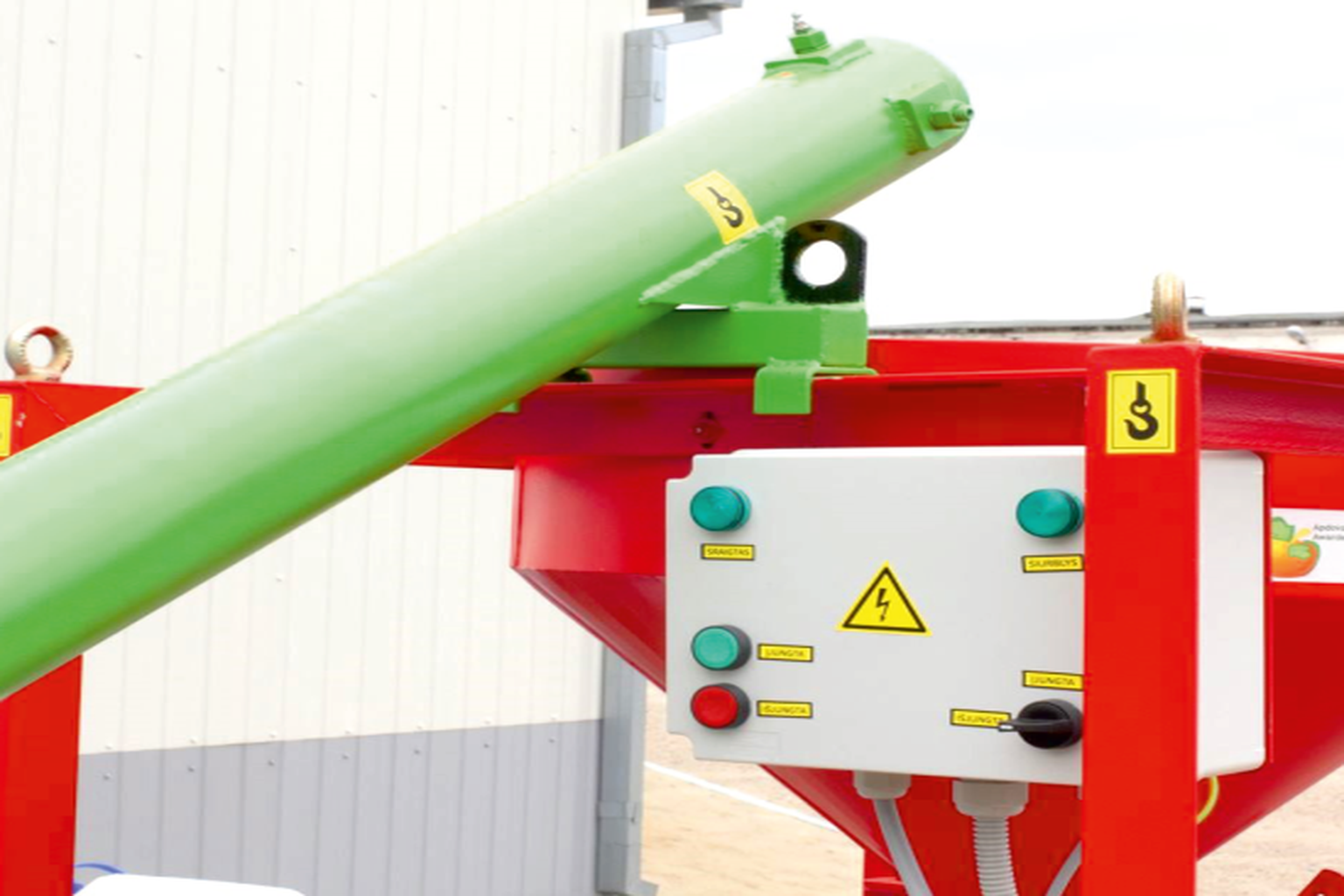 Seed Treating Equipment Model 1 - Industrial seed treatment machine